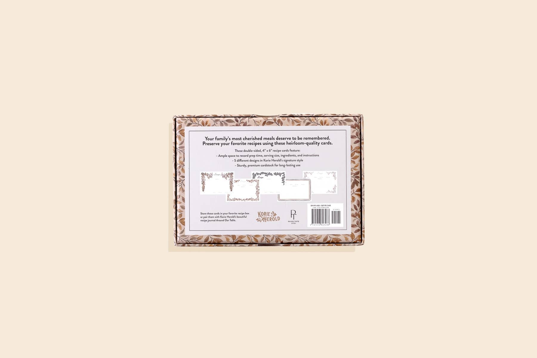Heirloom Recipe Cards