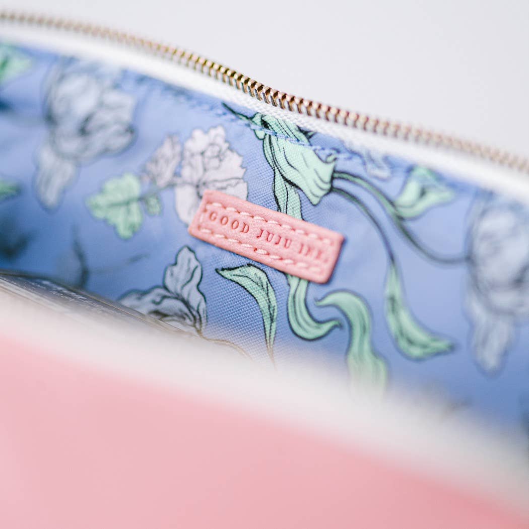 Luxe Slim Pencil Pouch | Rose Pink