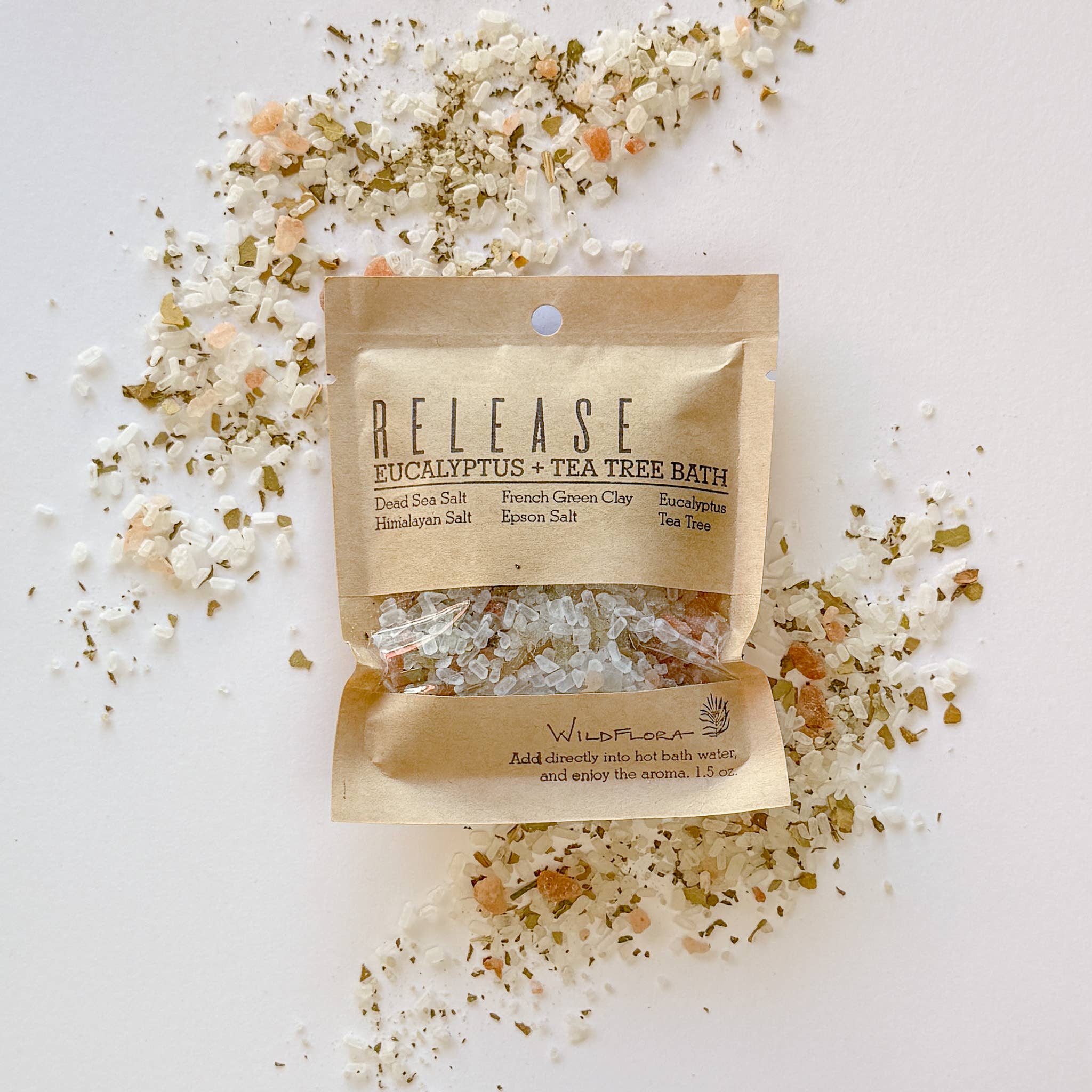 WildFlora Bath Salt Packets