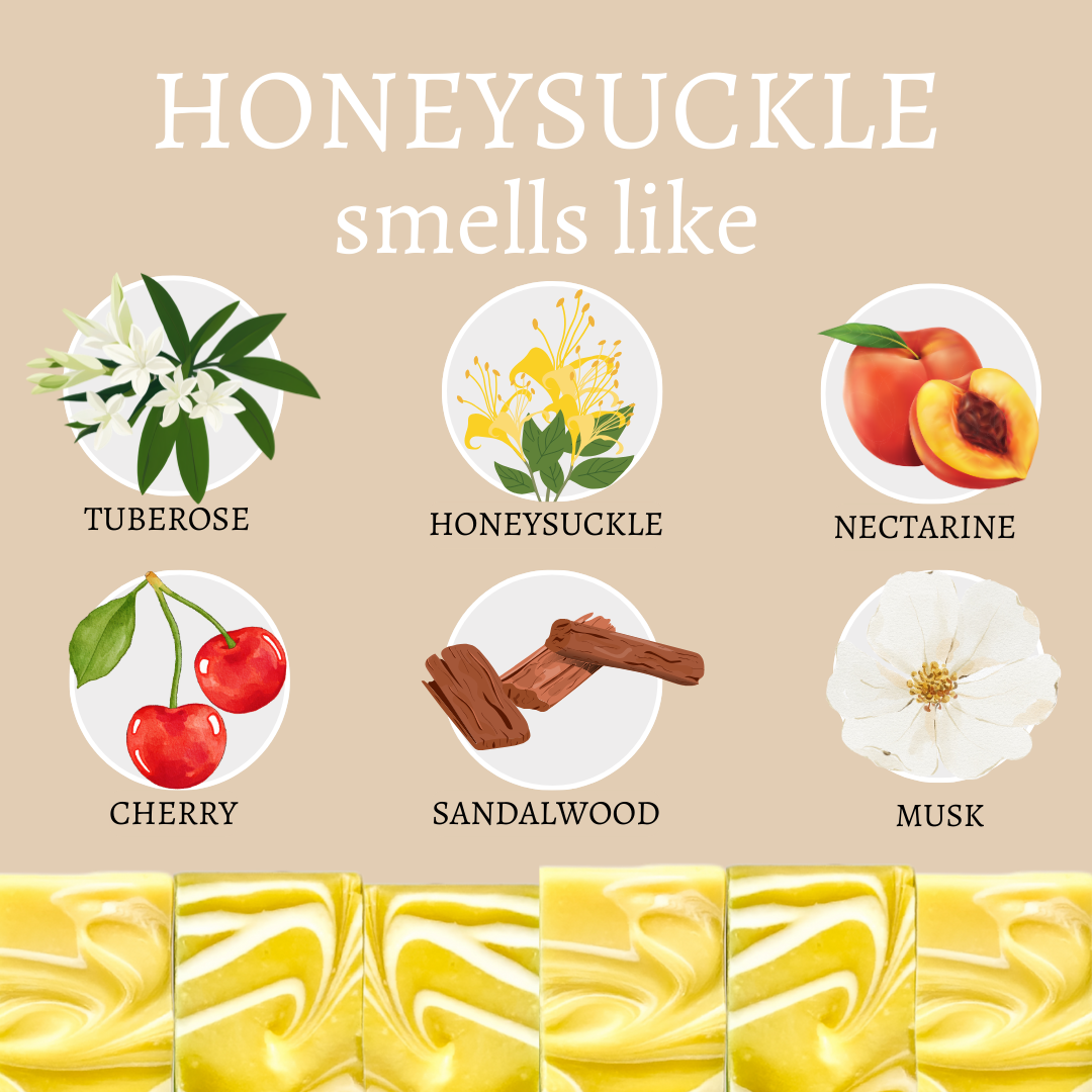 Honeysuckle Artisan Bar Soap