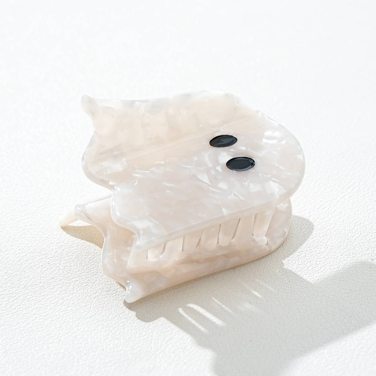 Pearl Ghost Hair Claw Clip | Small