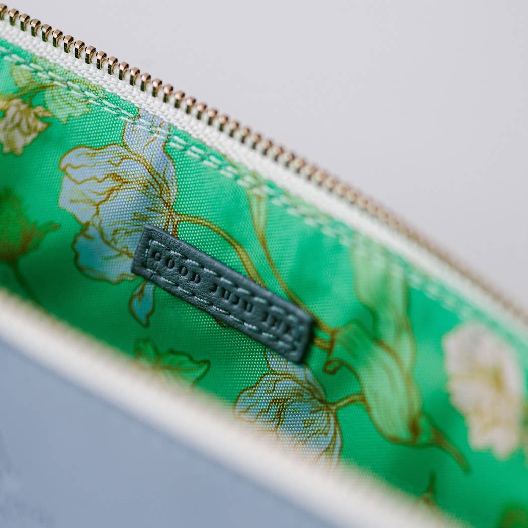 Luxe Slim Pencil Pouch | Periwinkle