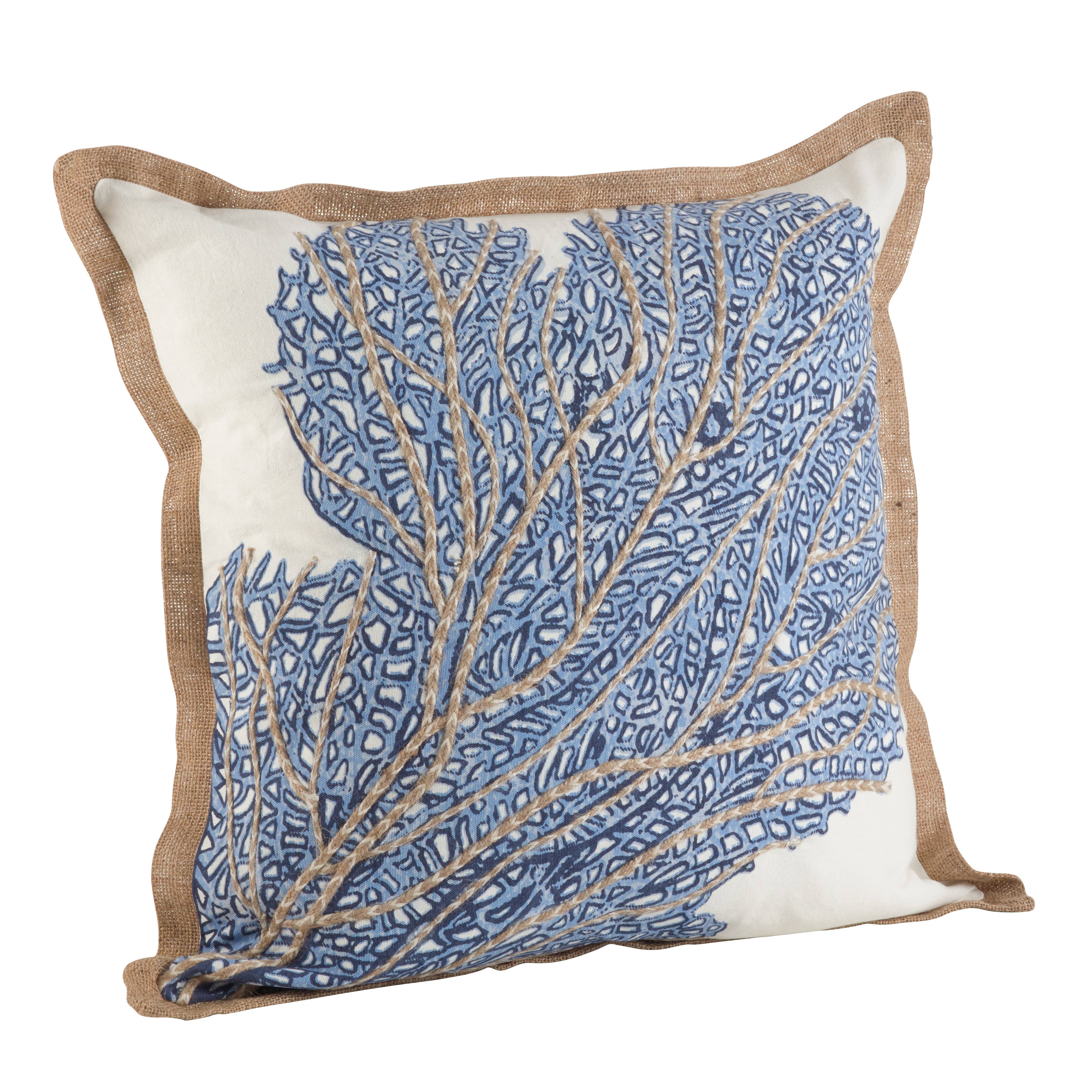 Sea Fan Pillow - 20 x 20