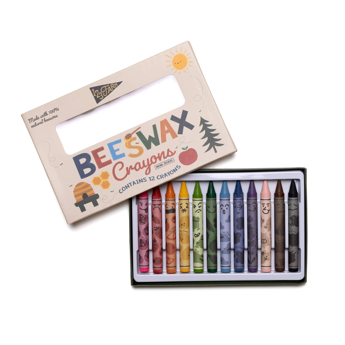 Natural Beeswax Crayons