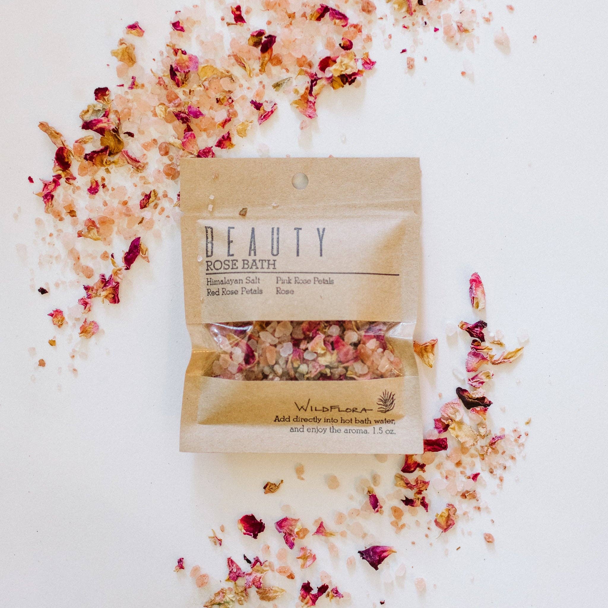 WildFlora Bath Salt Packets