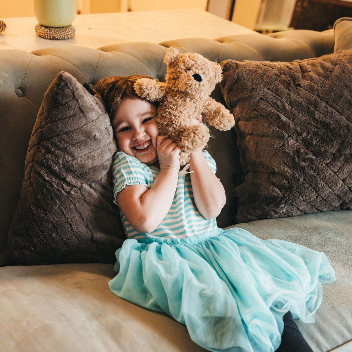 Archie the Weighted Teddy Bear