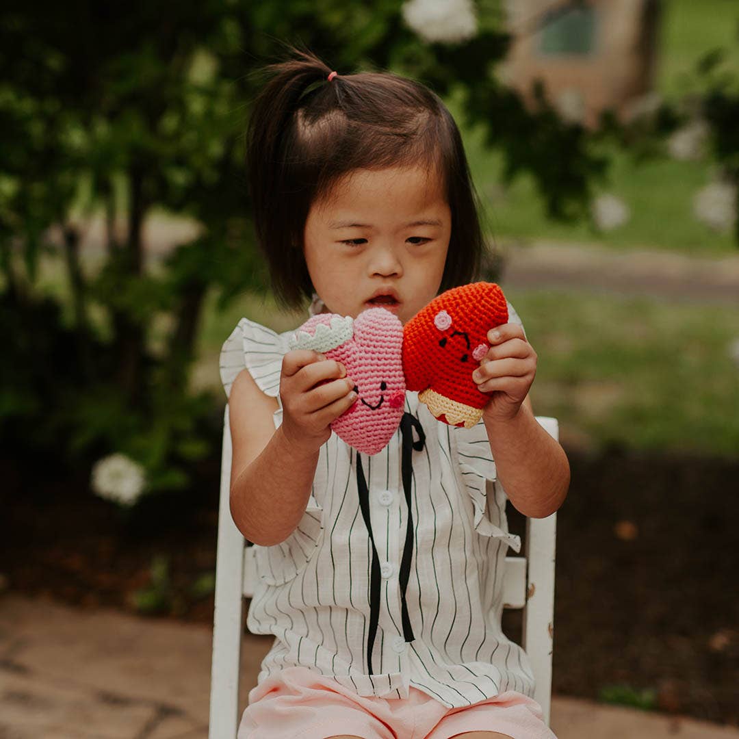 Heart Baby Rattle