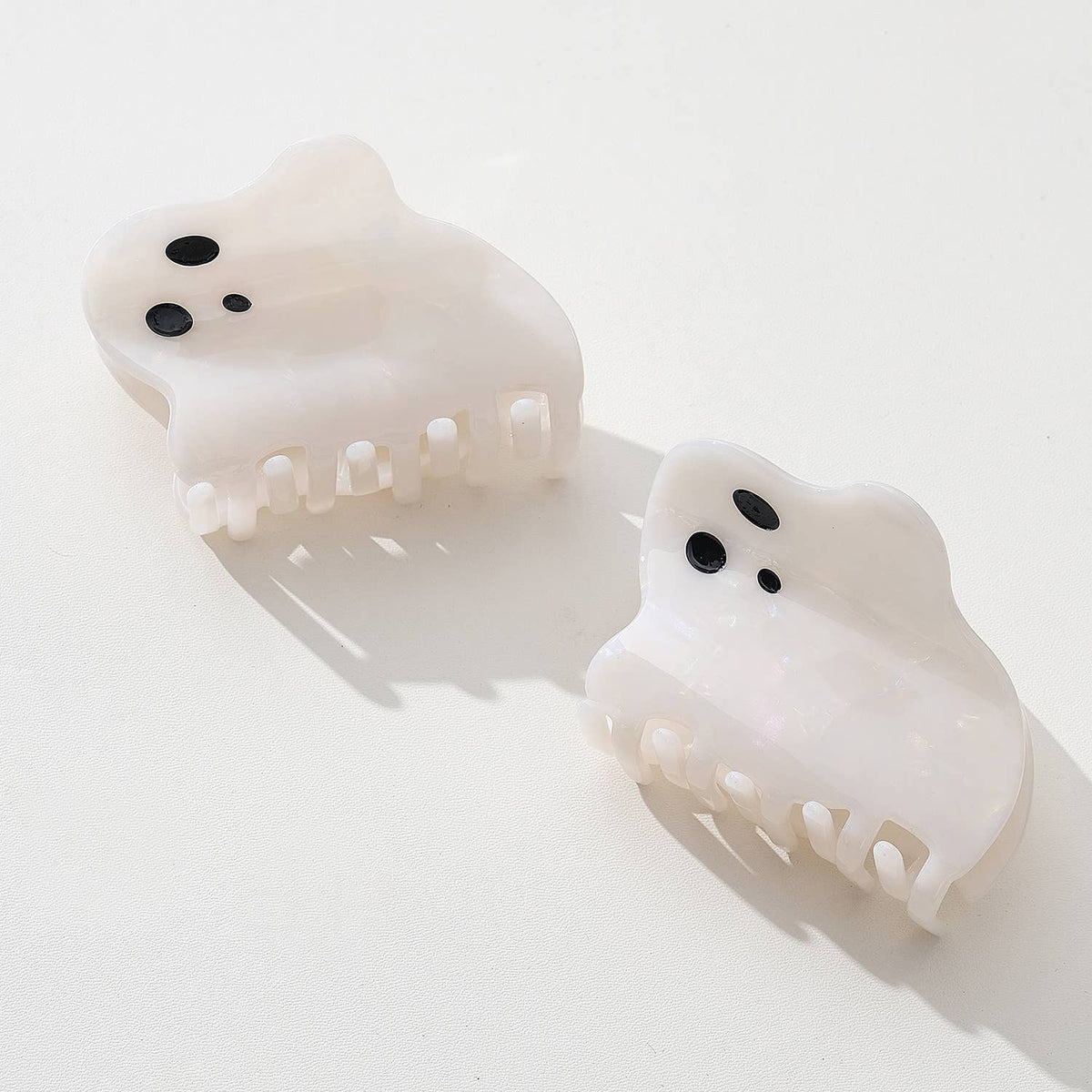 Pearl Ghost Hair Claw Clip | Large