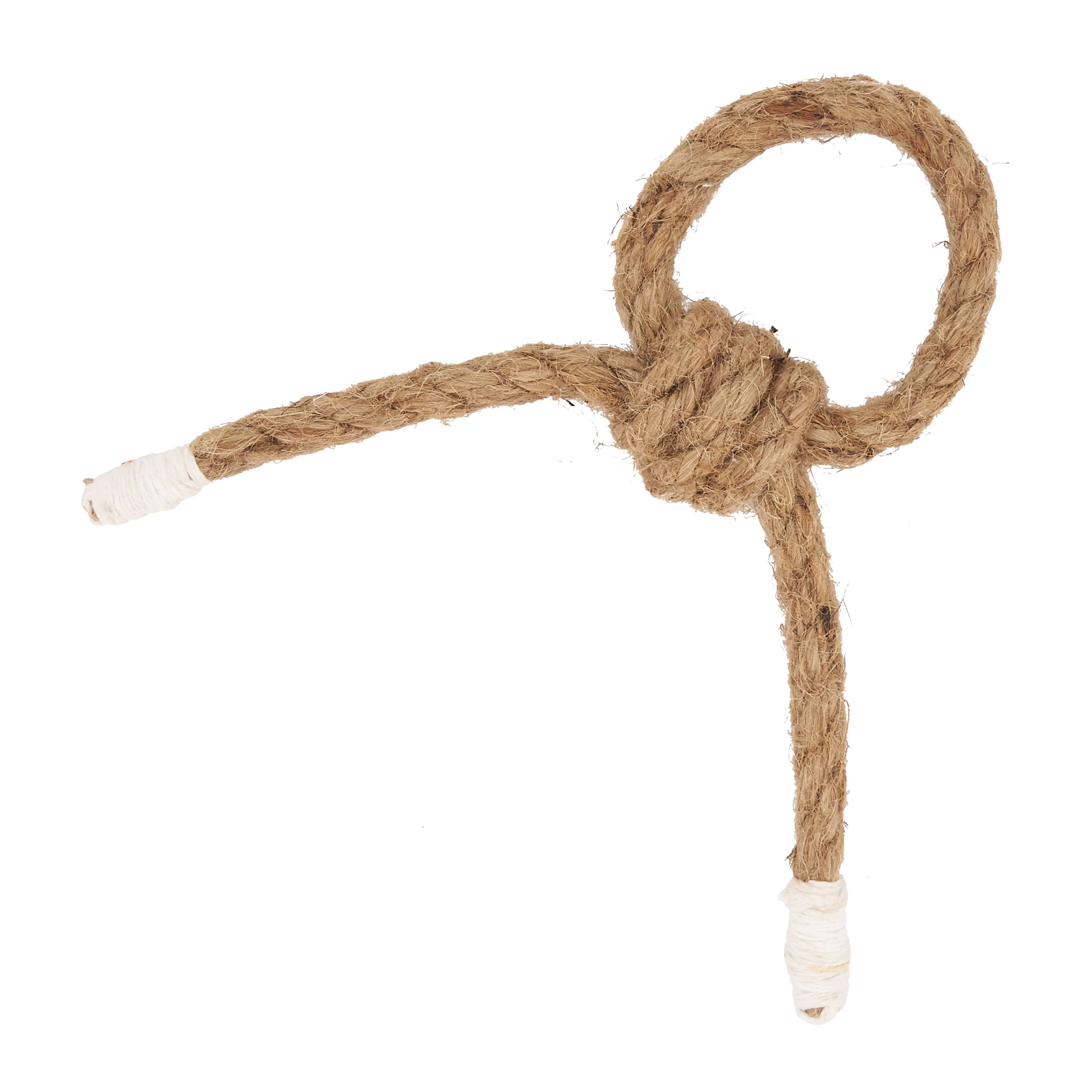 Knotted Rope Napkin Ring Set