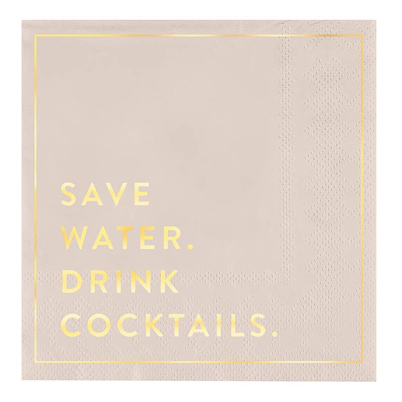 "Cheers" Cocktail Napkins