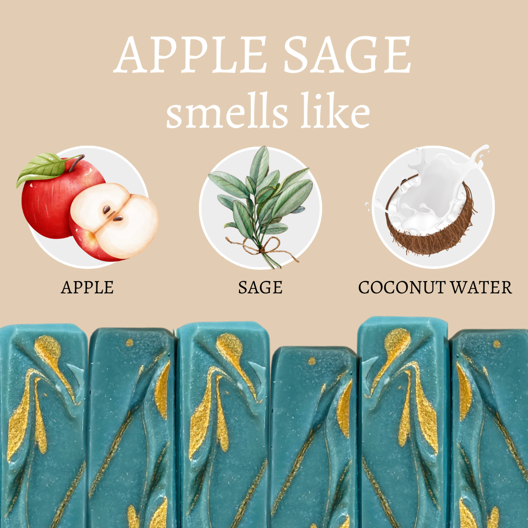 Apple Sage Artisan Bar Soap