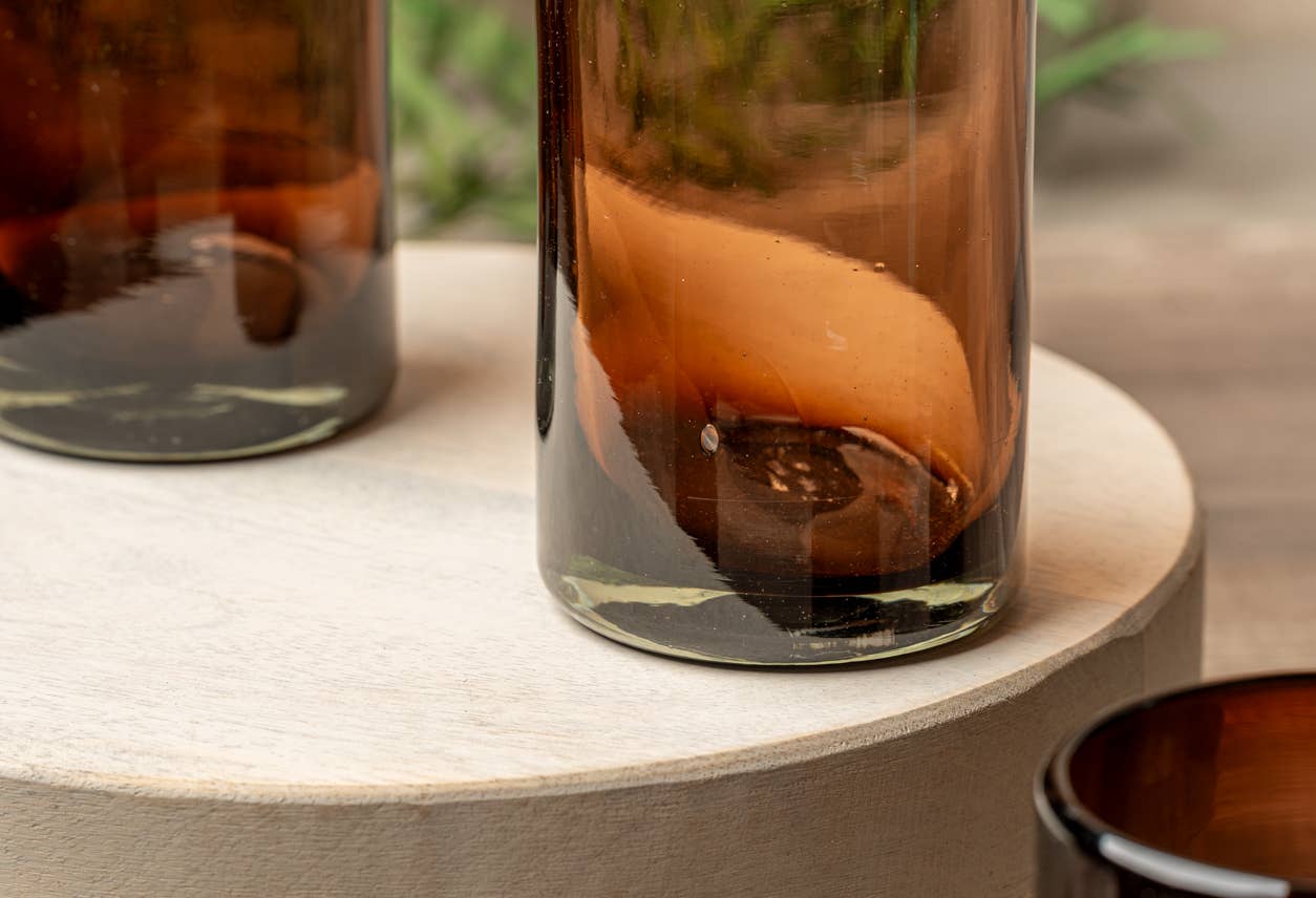 Handblown Mexican Highball Glass | Tamarind