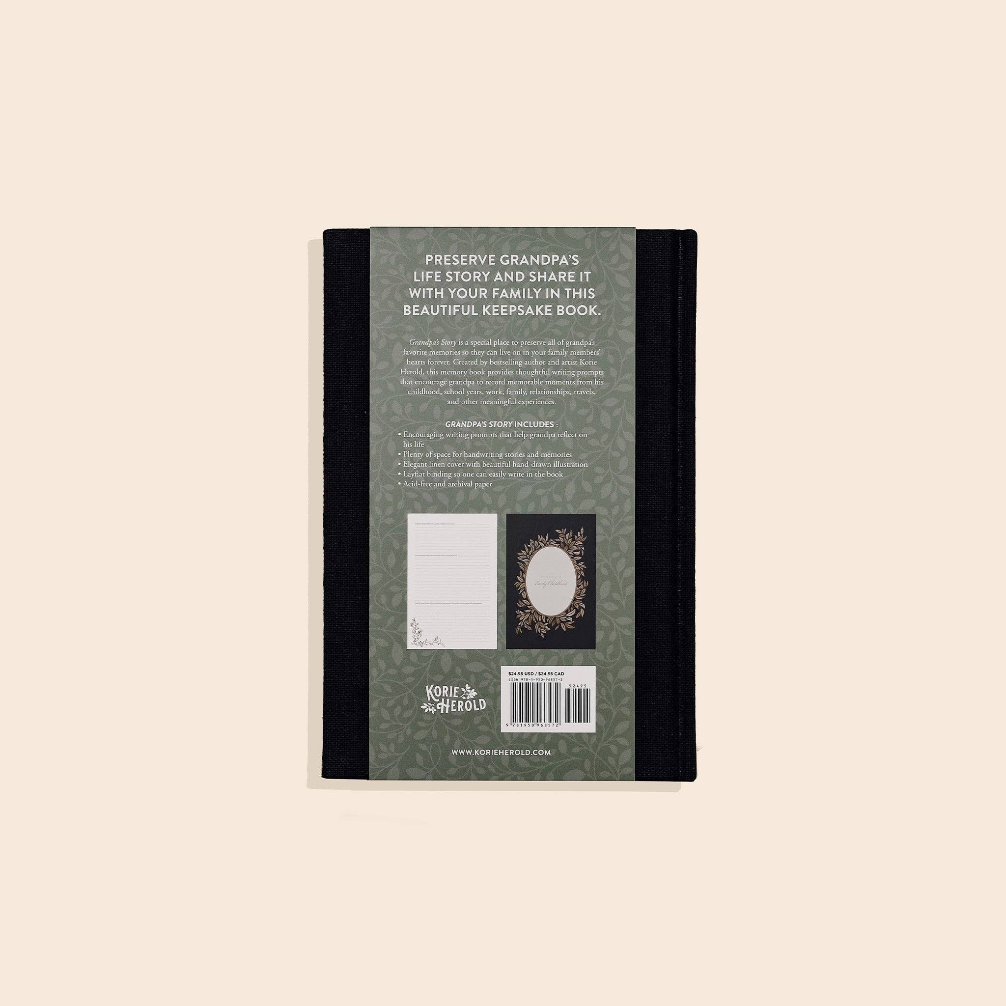Grandpa's Story: A Journal for the Family