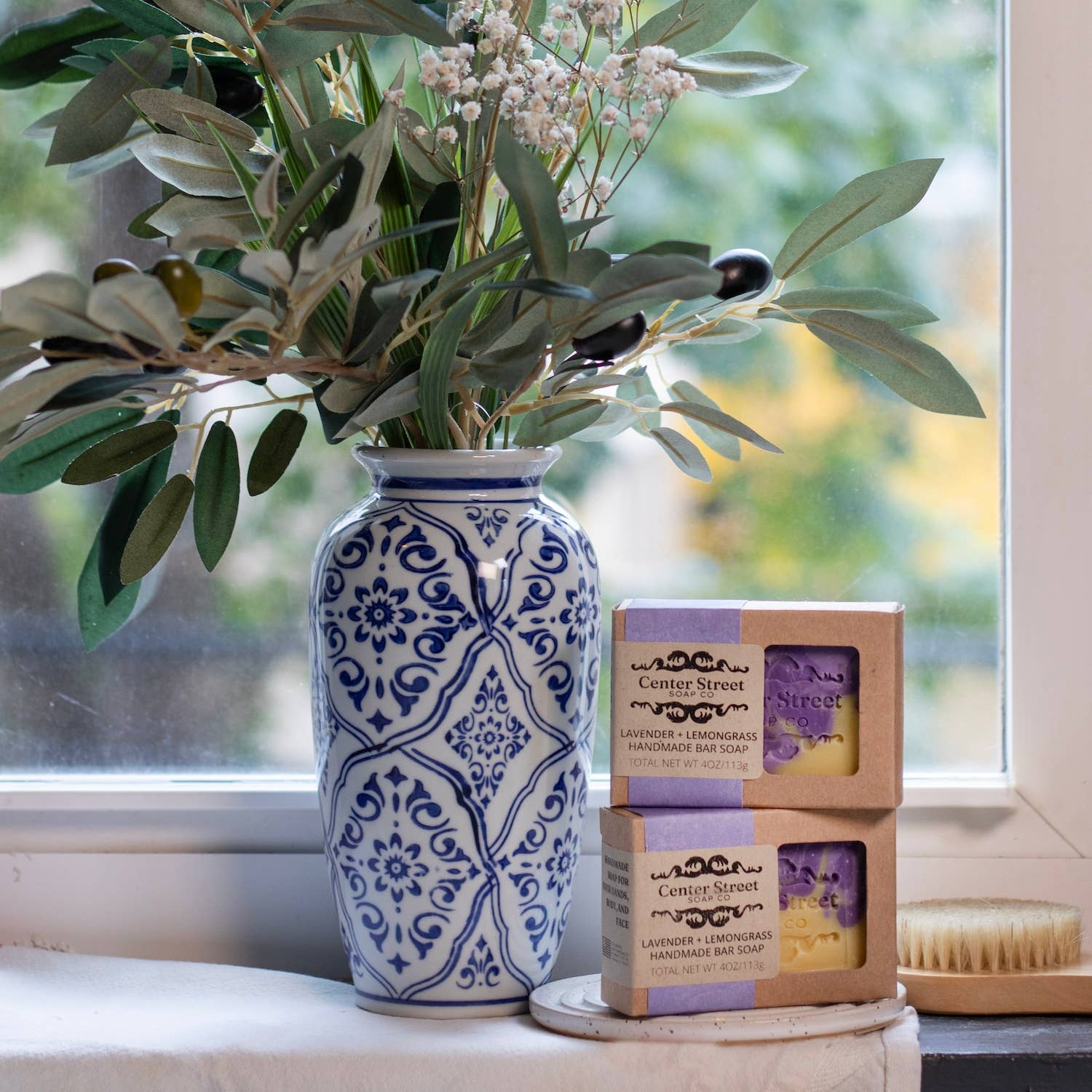 Lavender and Lemongrass Artisan Bar Soap