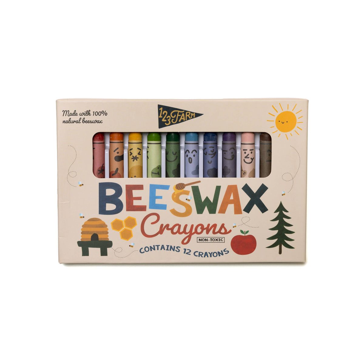 Natural Beeswax Crayons