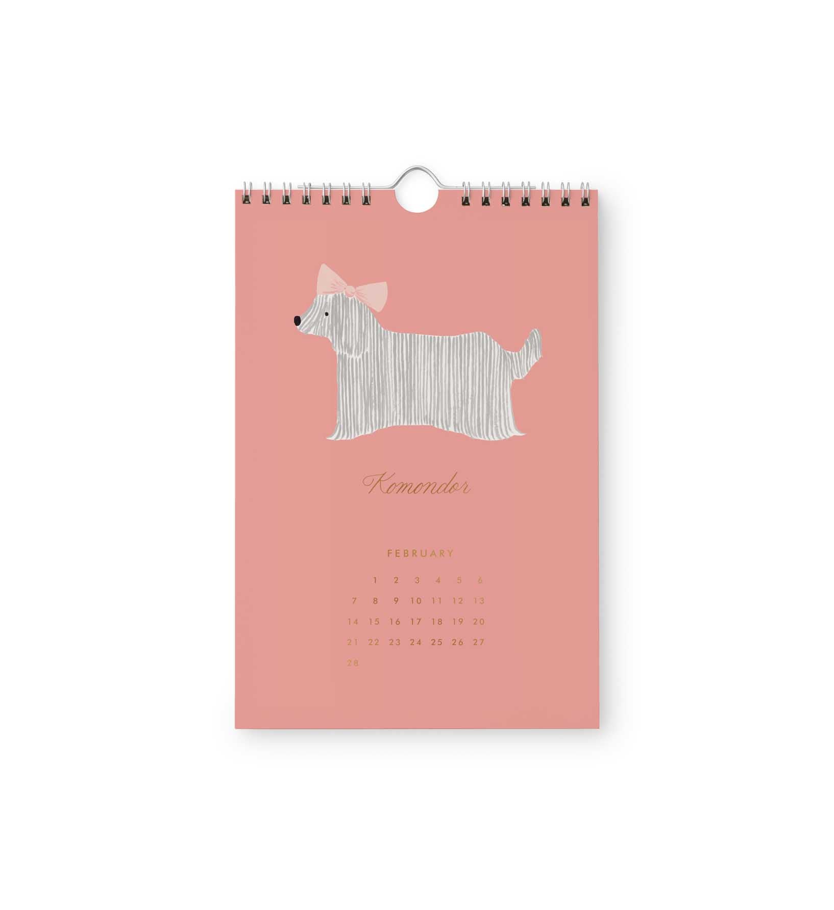 2027 Dogs Wall Calendar
