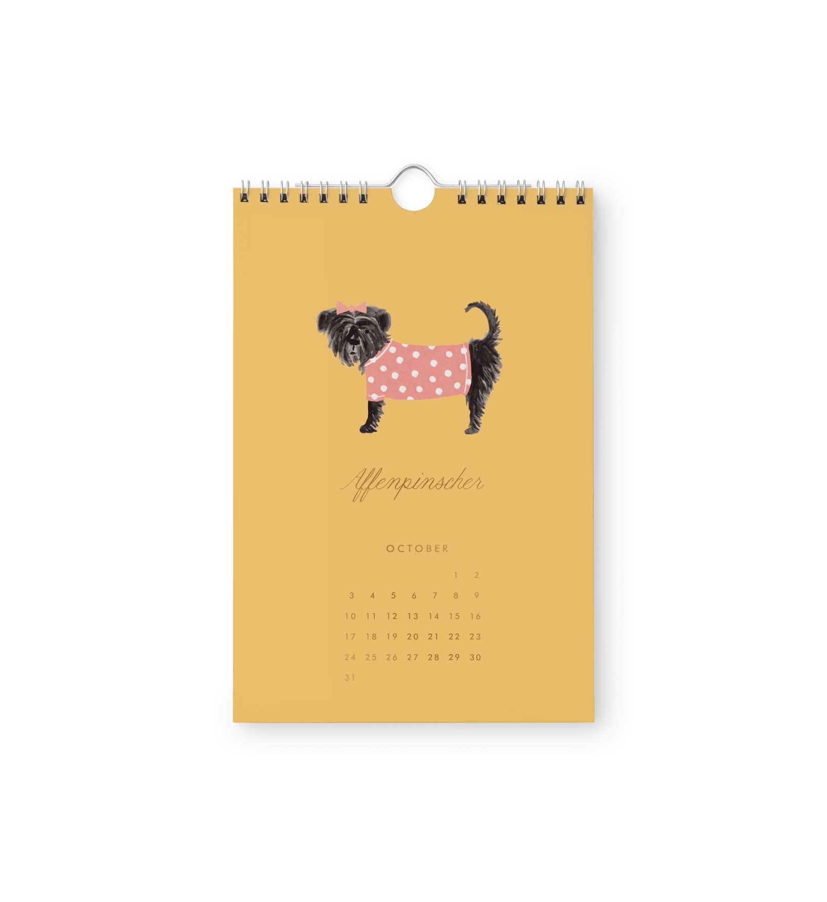 2027 Dogs Wall Calendar