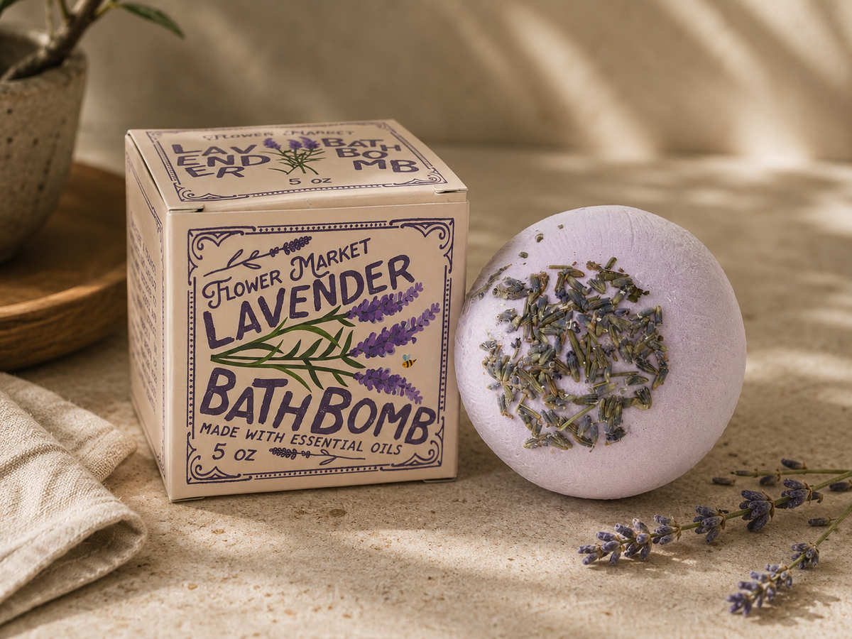Lavender Bath Bomb