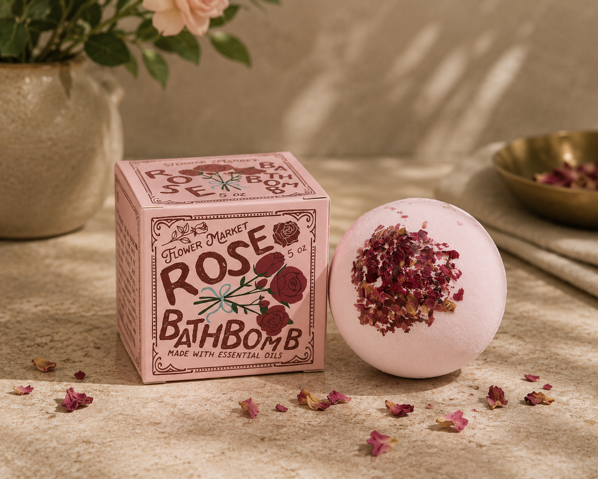 Rose Bath Bomb