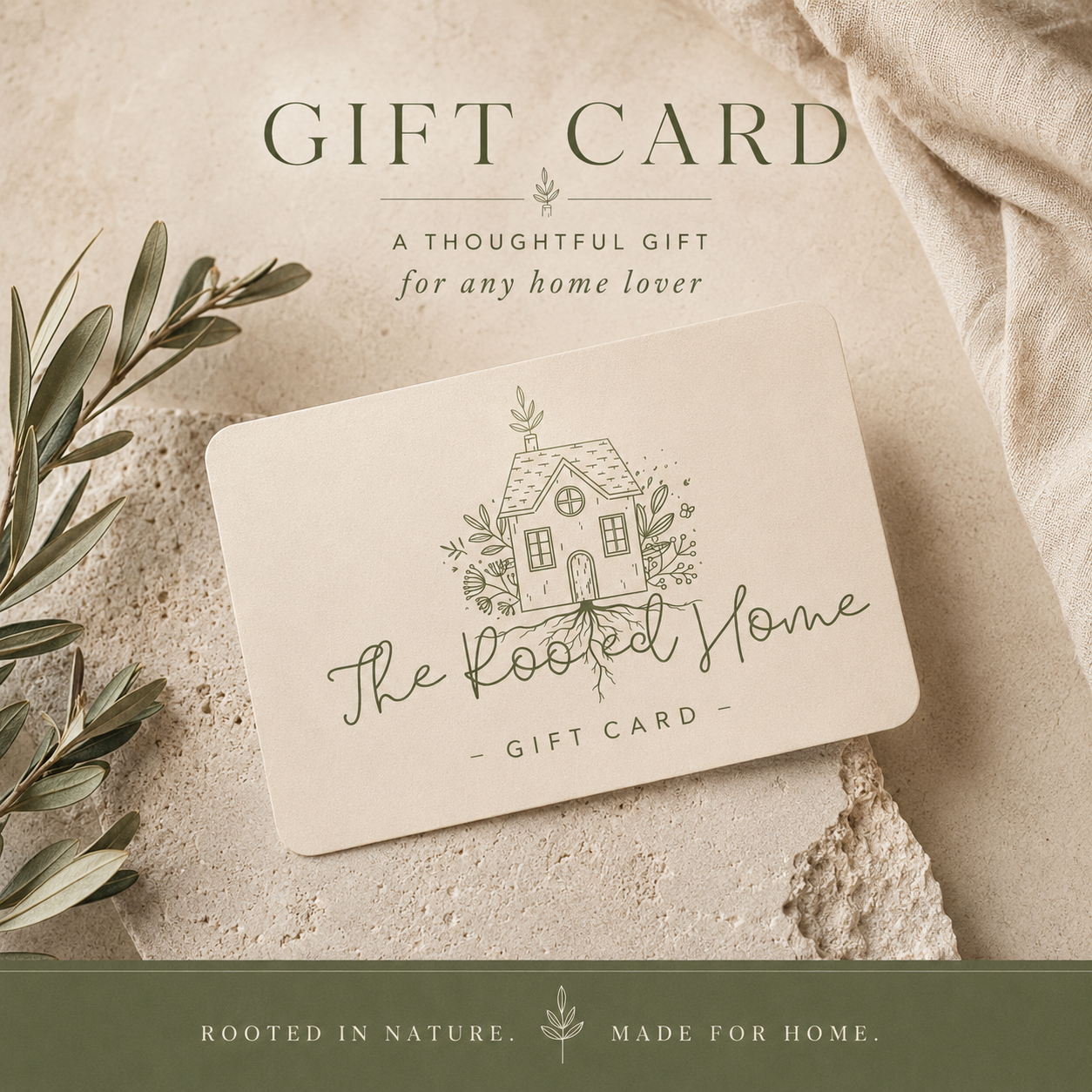 The Rooted Home Gift Card