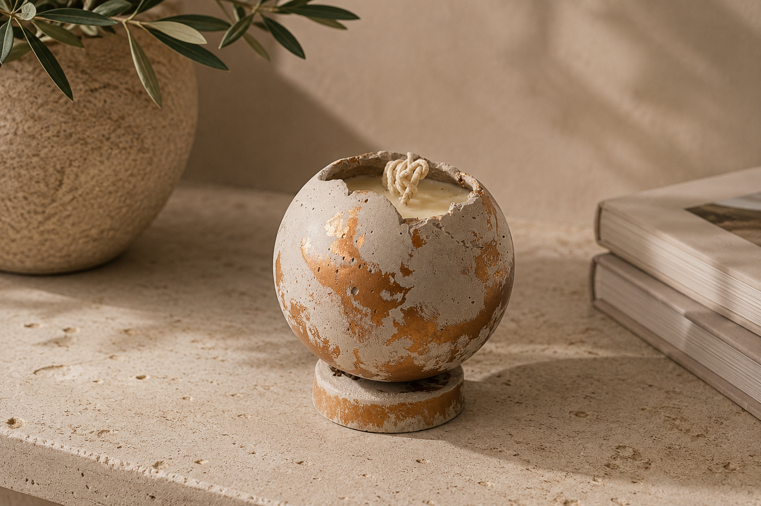 Mini Moon Candle