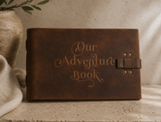 Story Keeper Leather Journal | "Our Adventure Book"