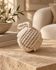 Rope Decorative Accent Ball