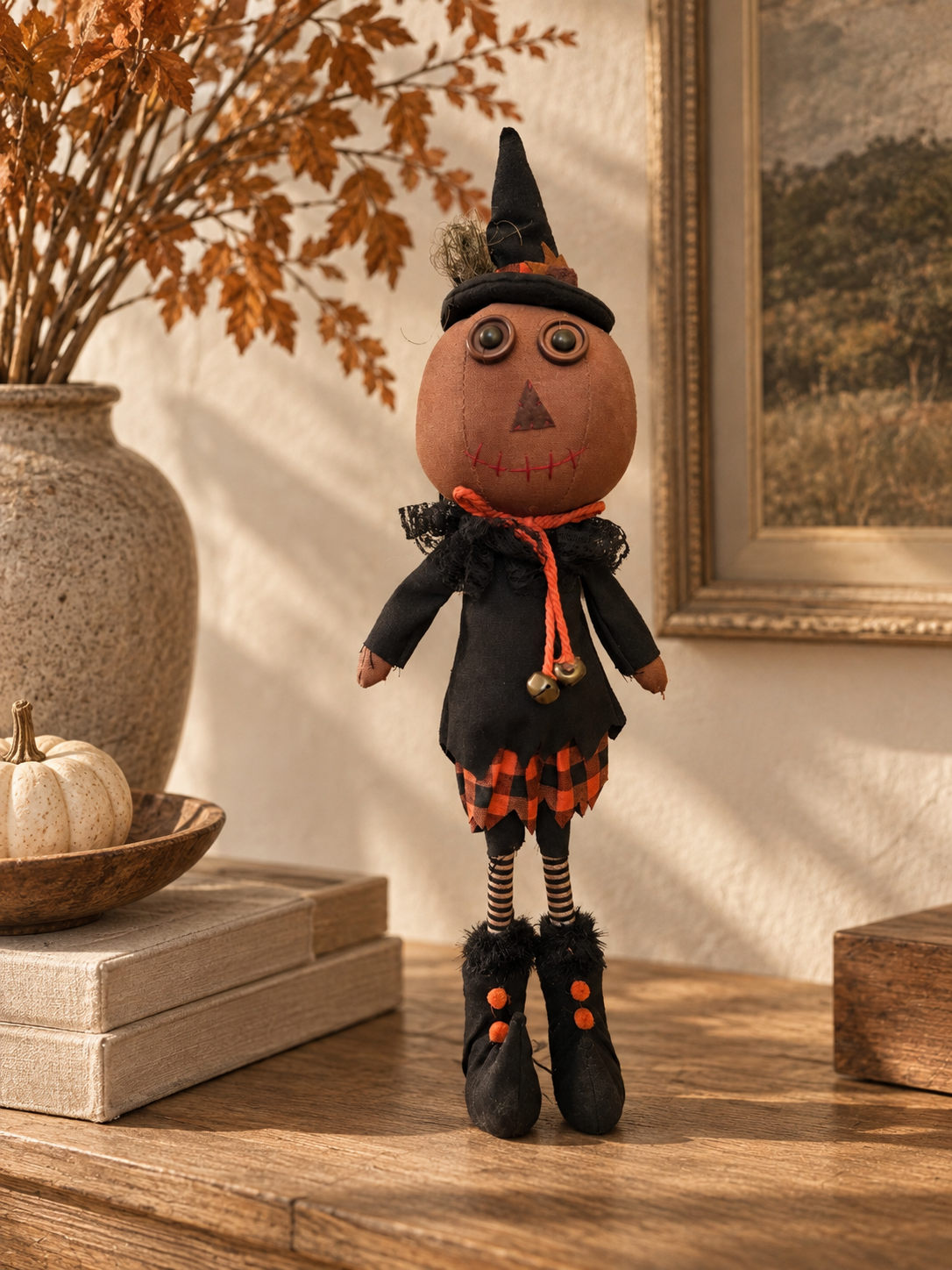 Pumpkin Patch Halloween Doll