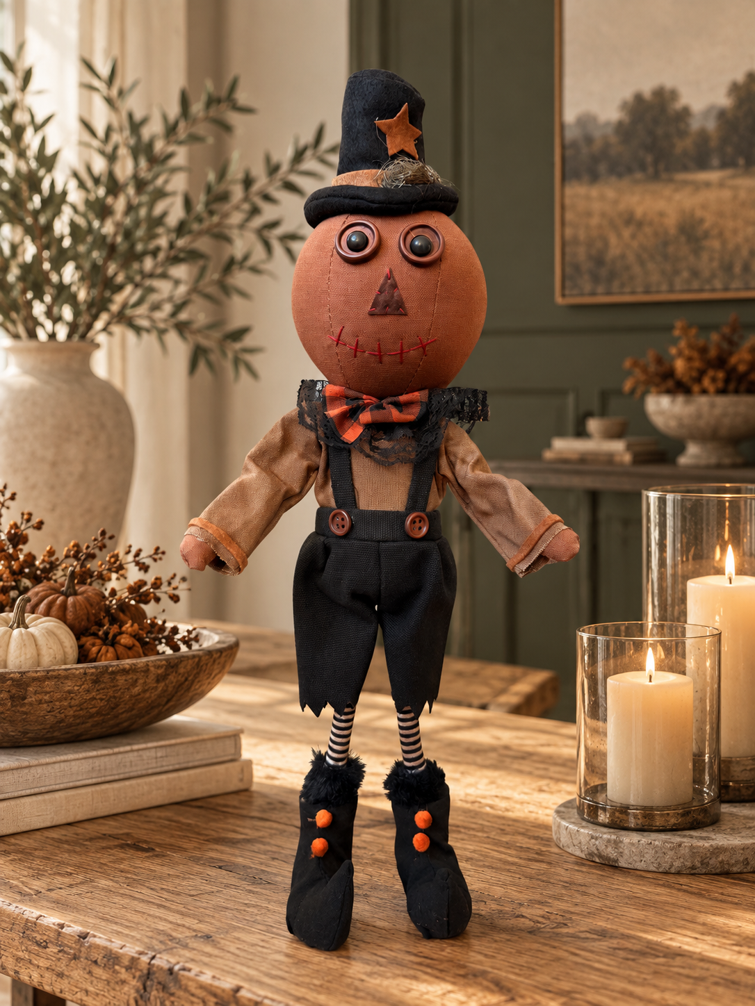 Pumpkin Patch Halloween Doll