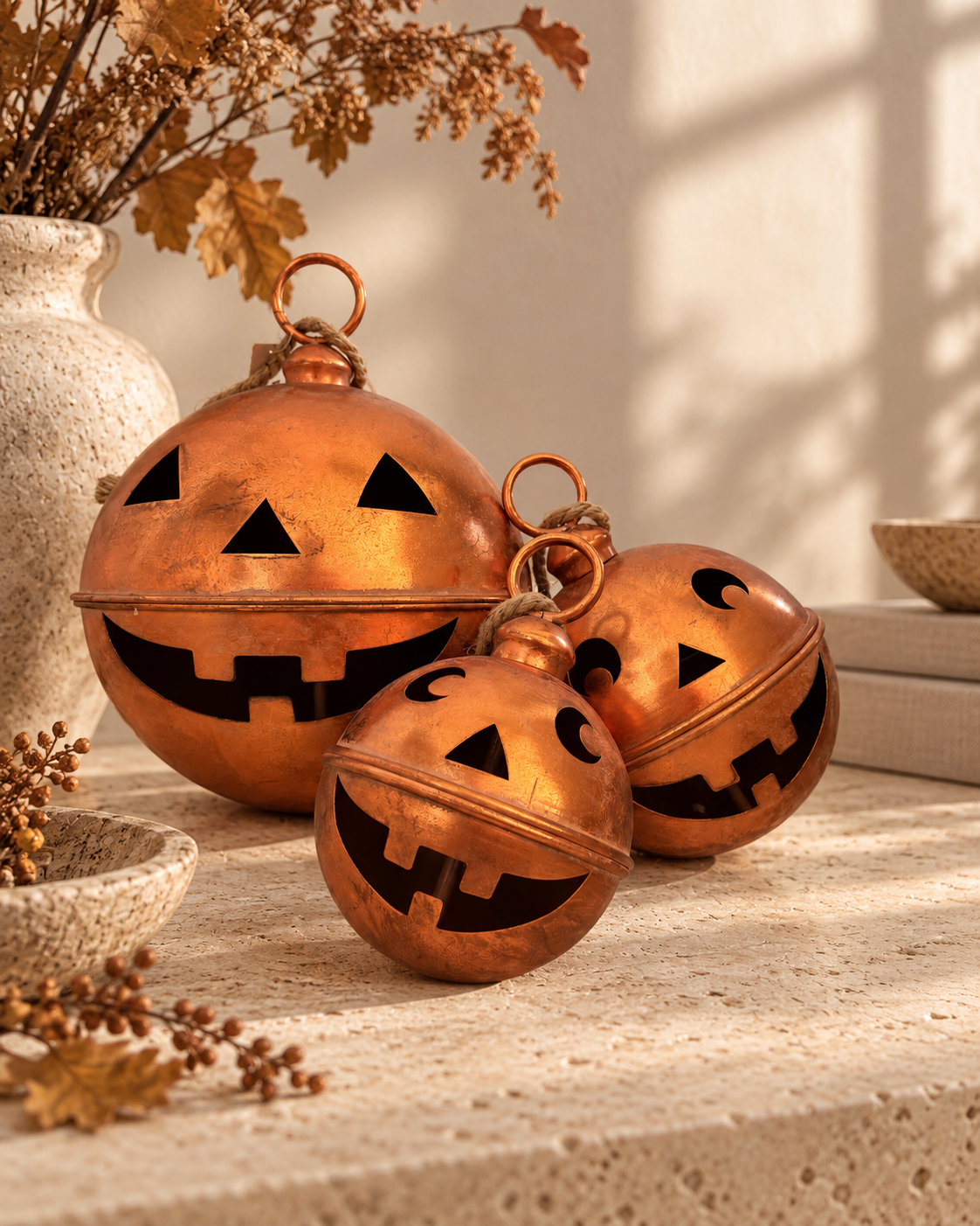 Metal Jack O' Lantern Bell