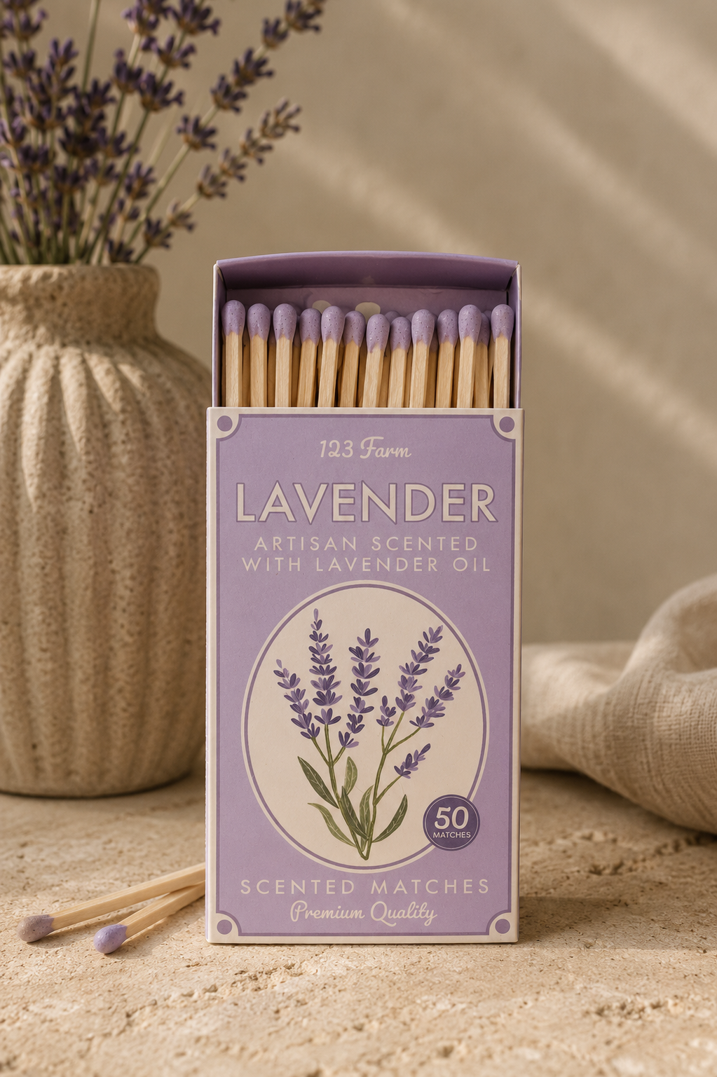 Lavender Scented Matches