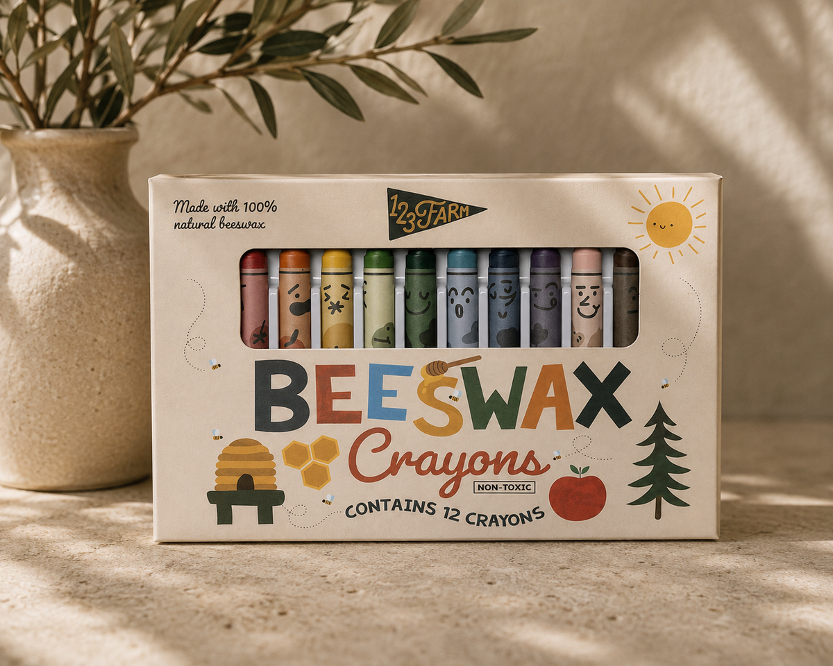 Natural Beeswax Crayons