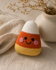Candy Corn Baby Rattle