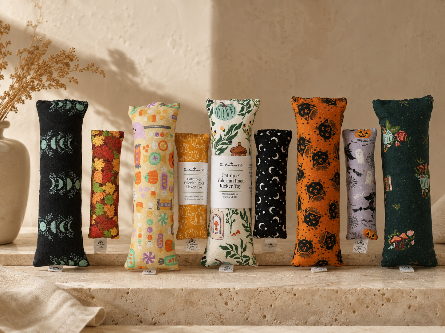 Fall & Halloween Catnip Toy Collection