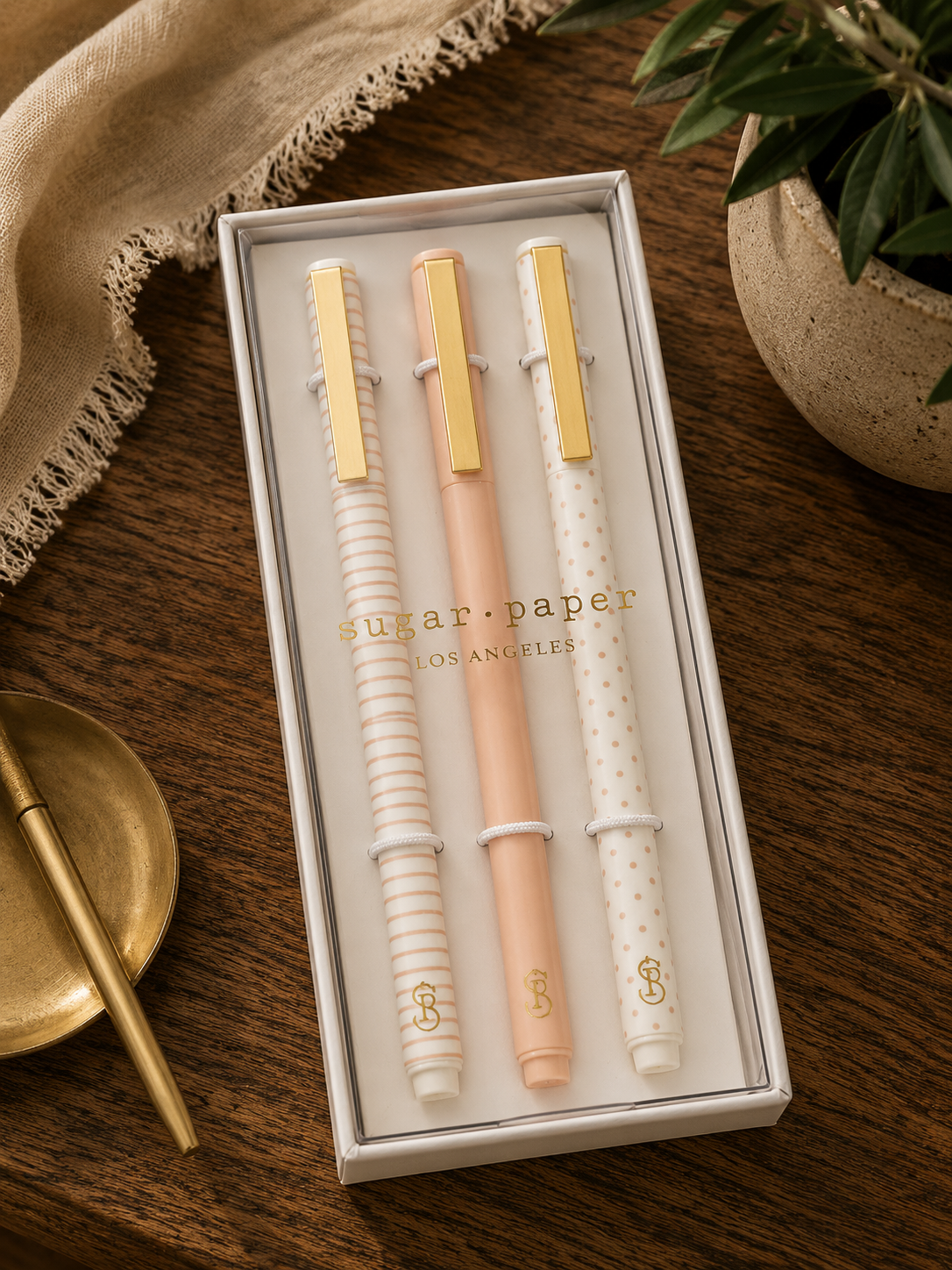 The Rose Pattern Pen Set (Set of 3)