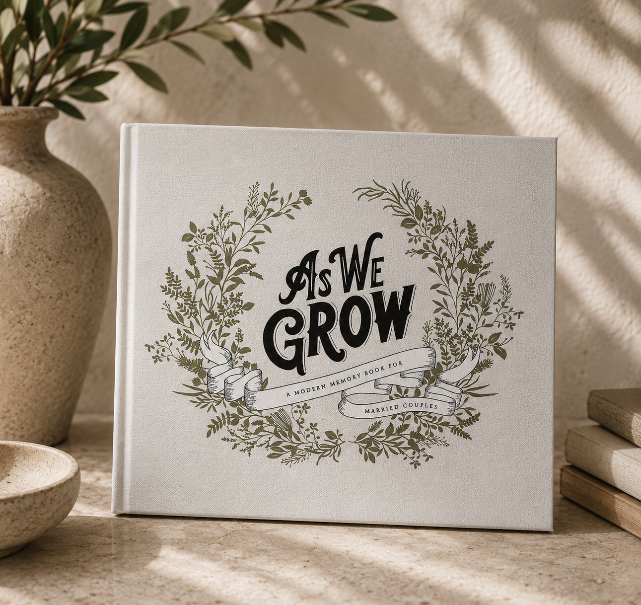 As We Grow: Memory Book for Couples