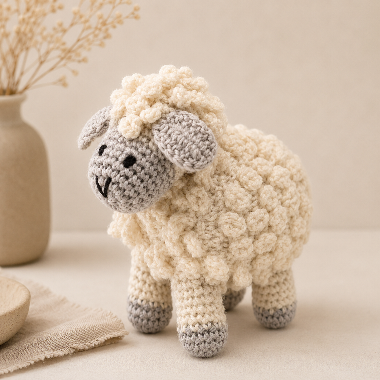 Little Crochet Lamb
