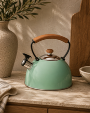 Hadley Tea Kettle in Pistachio