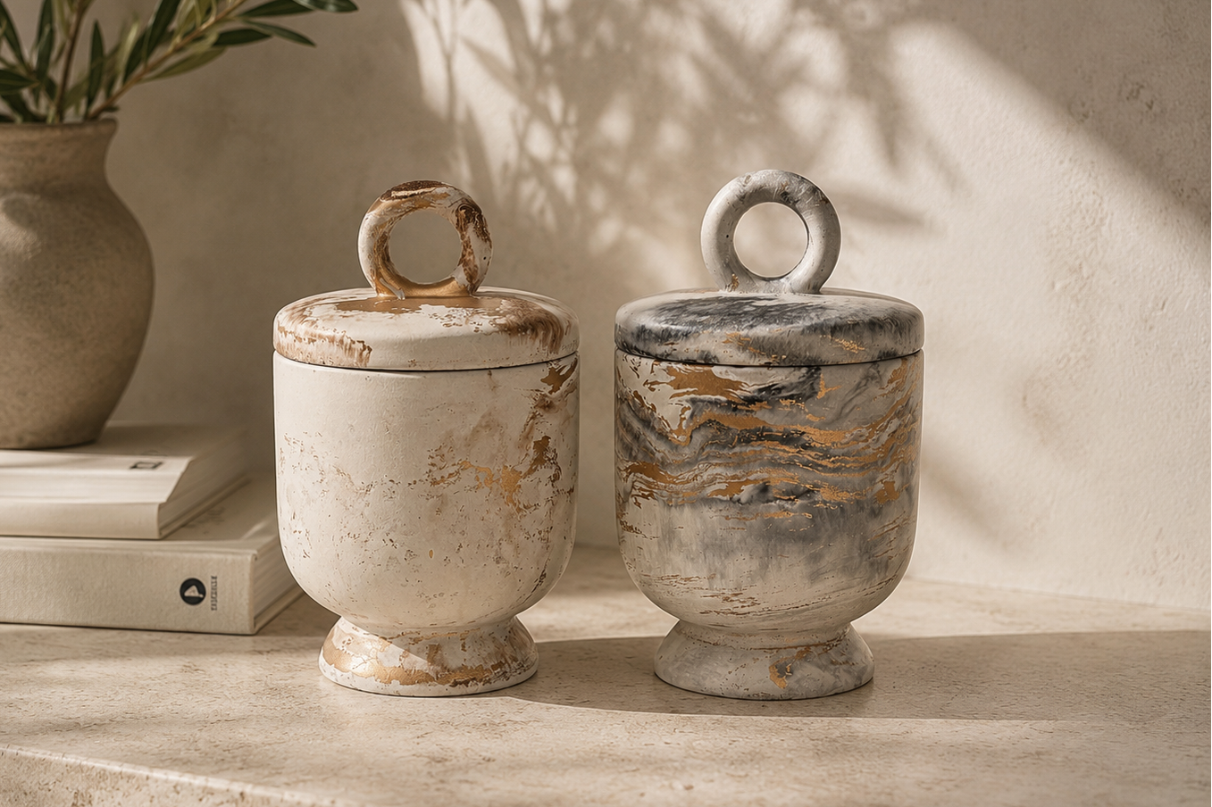 Calista Candle Pot