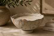 Half Moon Concrete Bowl Candle