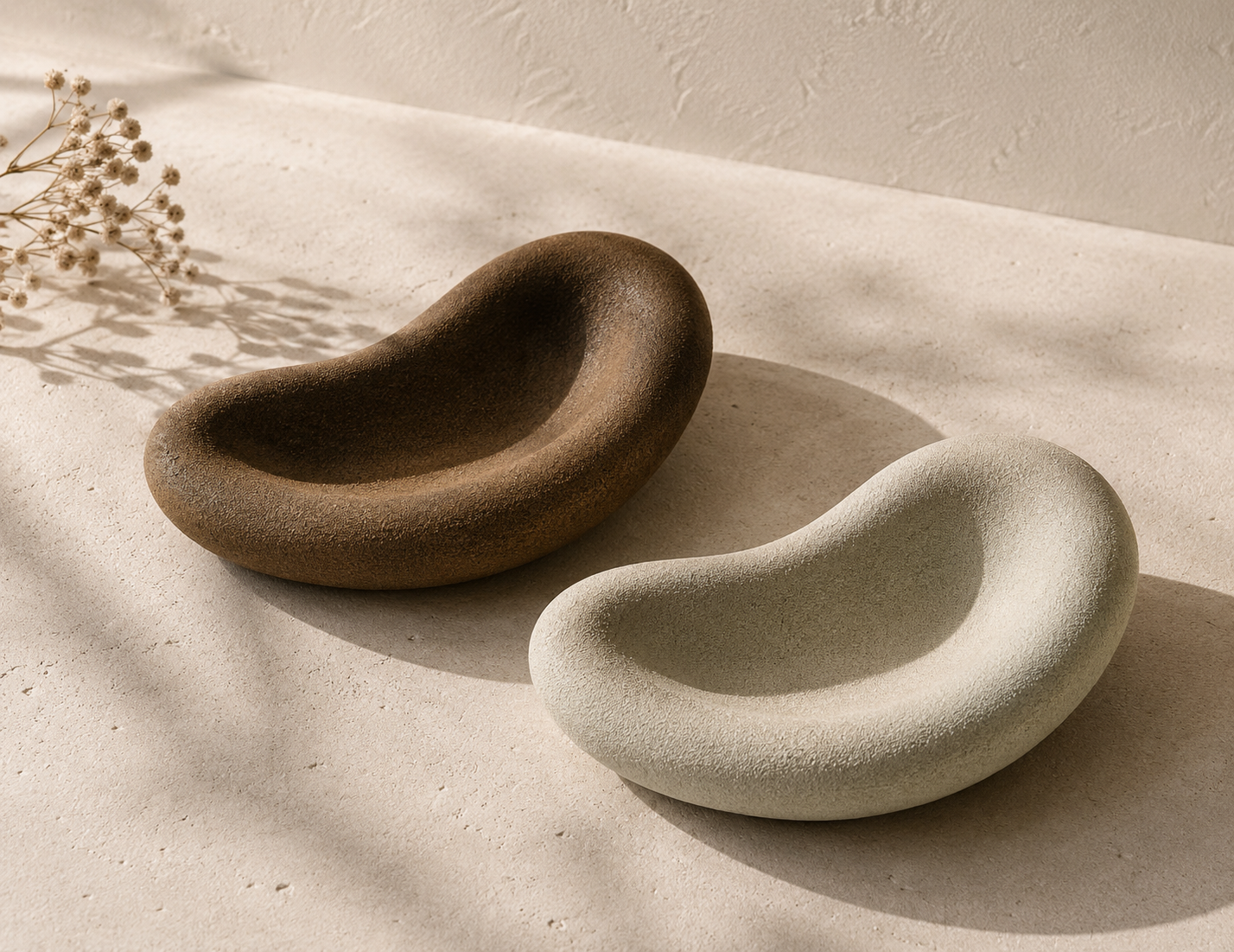 The Haven Decorative Concrete Tray