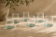 Handblown Moroccan Glass | Clear