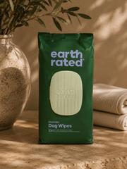 Earth Rated Dog Grooming Wipes | Lavender