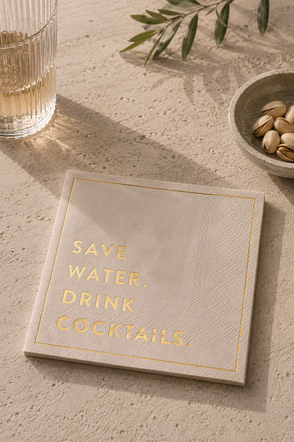 "Cheers" Cocktail Napkins