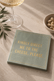 "Cheese, Please" Cocktail Napkins