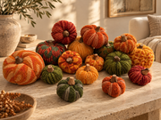 Textured Fabric Pumpkin