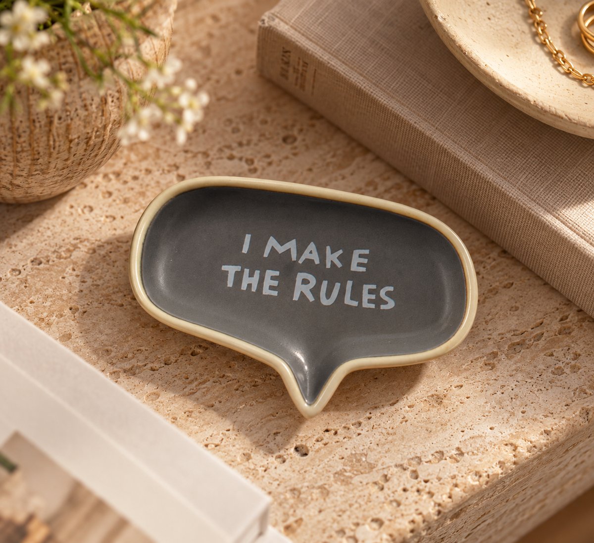I Make The Rules Bubble Tray