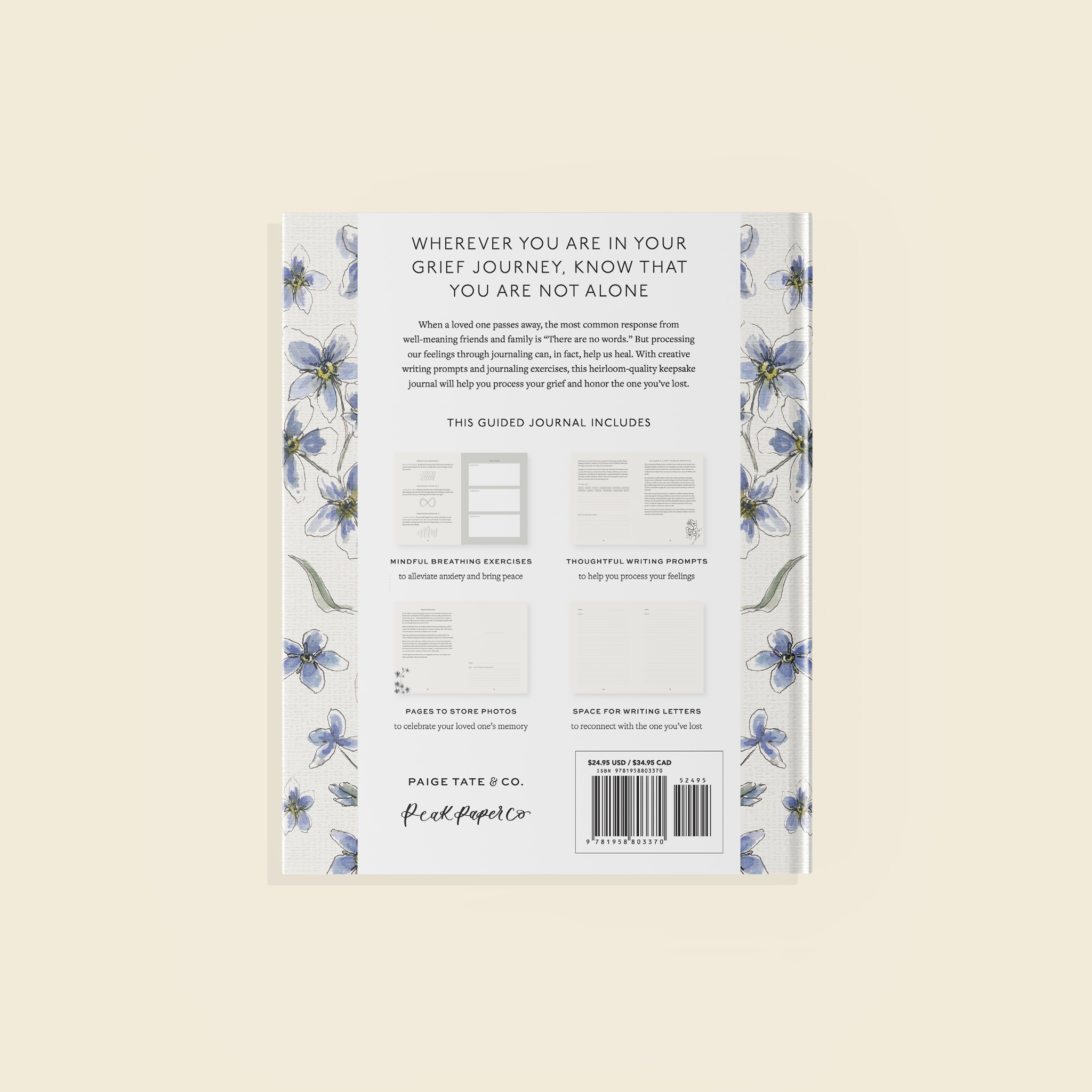 Forget You Not: A Guided Grief Journal