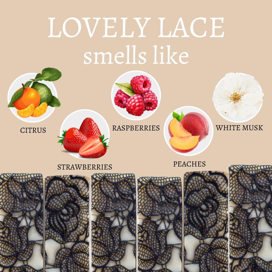 Lovely Lace Artisan Bar Soap