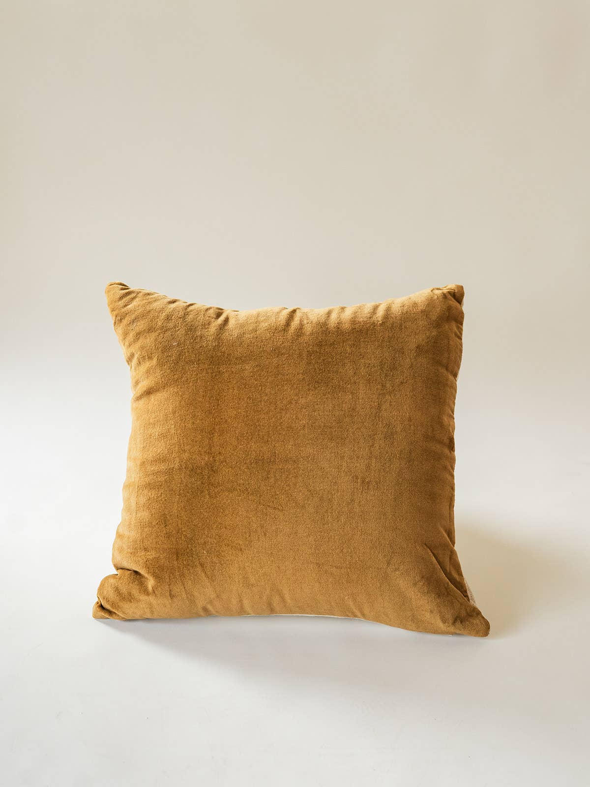 Luxe Linen & Velvet Throw Pillow